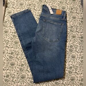 NWT J.Crew 250 Skinny-fit stretch jean in three-year wash- Men’s 32/34